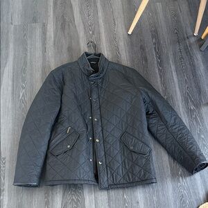 Barbour Men's Dark Quilted Jacket
